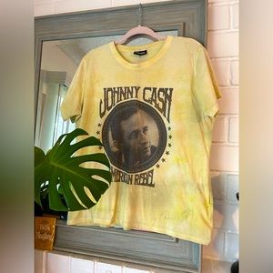 Johnny Cash Tie Dyed Tee